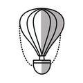 airballoon recreation vacation travel line shadow