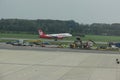 Airberlin aircraft taking off