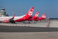 Airberlin Aircrafts in Berlin Germany