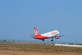 Airberlin Departs From Alicante Airport - Passenger Plane Aircraft Taking Off