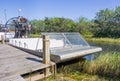 Airboat at the Everglades,Florida Royalty Free Stock Photo