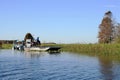 The Airboat Royalty Free Stock Photo
