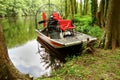 Airboat on Greenfield Lake