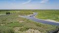 Airboating on the St Johns River in Brevard County, Florida