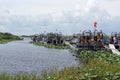 Airboats in Everglades National Park, Florida, USA