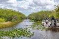Airboats tours in Everglades National Park, Florida