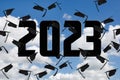 Airborne 2023 Graduation Black Caps