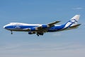 AirBridgeCargo Boeing 747 Royalty Free Stock Photo