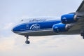 AirBridgeCargo 747-8 Royalty Free Stock Photo