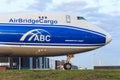 AirBridgeCargo 747 Royalty Free Stock Photo