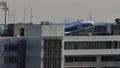 AirBridgeCargo plane taking off Royalty Free Stock Photo