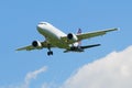 Airbus A319-111 aircraft (OO-SSU) Brussels Airlines landing at Pulkovo Airport