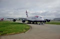 An Airbus A380 airplane from British Airways (BA)