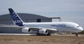Airbus a380 FIDAE Royalty Free Stock Photo