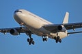 Airbus A340-300 In Generic White Livery Royalty Free Stock Photo