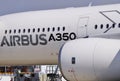 An Airbus A350 jet airplane Royalty Free Stock Photo