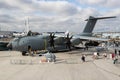 Airbus A400M military cargo airplane