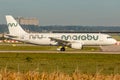 Airbus A-320 of Marabu Airlines Royalty Free Stock Photo