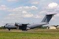 Airbus Military Airbus Defense and Space A400M Atlas four engined large military transport aircraft F-WWMZ. Royalty Free Stock Photo