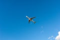 Airbus A330, operated by Finnish flag carrier Finnair, taking off from Hesinki-Vantaa airport against bright blue sky