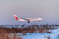 Airbus a330 SriLankan Airlines Royalty Free Stock Photo