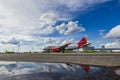 Airbus A319 Vim Airlines at apron