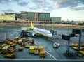 Aircarfts at NAIA Airport in Manila, Philippines Royalty Free Stock Photo