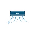 airconditioner vector icon illustration design Royalty Free Stock Photo