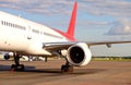 Aircraft at the airport