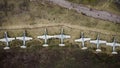 Aircraft cemetery plane Soviet plane