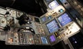 Aircraft cockpit detail Royalty Free Stock Photo