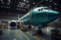 Aircraft construction. Aircraft manufacturing. AI Generated