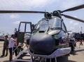 Aircraft on display in Changi, Singapore Royalty Free Stock Photo