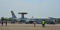 Aircraft on display in Changi, Singapore Royalty Free Stock Photo