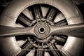 Aircraft engine Royalty Free Stock Photo