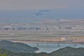 Aircraft Engineering the air shed at Hong Kong International Airport 24 oct 2021 Royalty Free Stock Photo