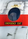 Aircraft fuselage emergency escape hatch 1967 Jetstream T19.