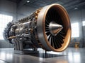 Aircraft jet plane turbine engine repair and maintenance for safe, reliable operation
