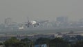 Aircraft landing in Dhaka Airport