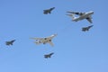 Aircraft on parade refuelling