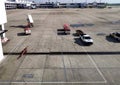 Aircraft parking area or apron