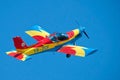 Aircraft performing at the Romanian Air Show