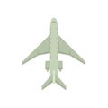 Aircraft repair body icon flat isolated vector