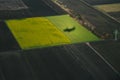 Aircraft shadow through the plane window Royalty Free Stock Photo