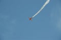 Aircraft show aerobatics air show Royalty Free Stock Photo