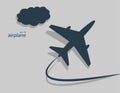 Aircraft. Vector illustration