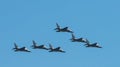 The aircraft weeds parade of a victory in Moscow