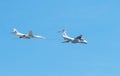 The aircraft weeds parade of a victory in Moscow