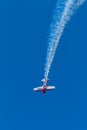 Aircrafts GP Plane Flying Race Acrobatics Royalty Free Stock Photo