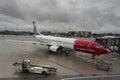 Aircrafts at Oslo Gardermoen International Airport Royalty Free Stock Photo